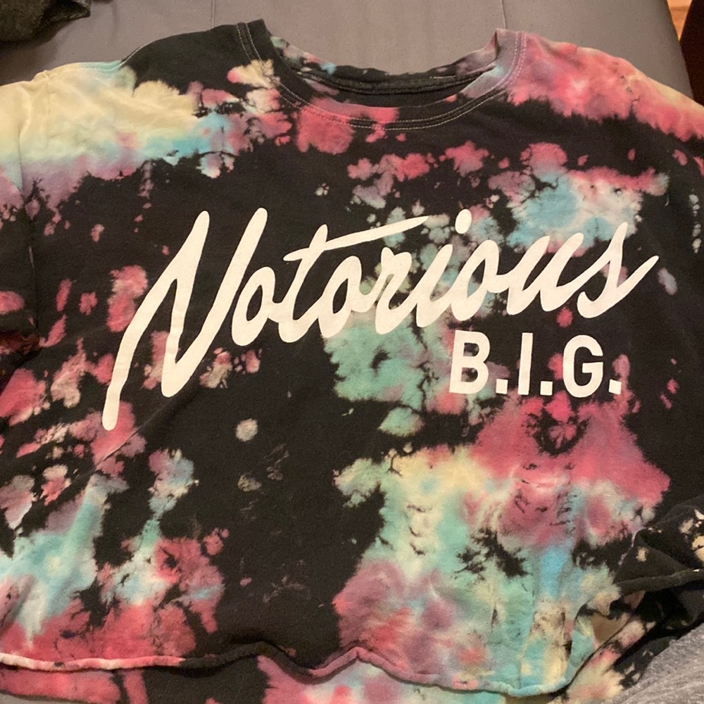 Multi color crop top